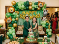 Animal Theme Happy Birthday Decoration Theme Set For Kids Birthday Parties
