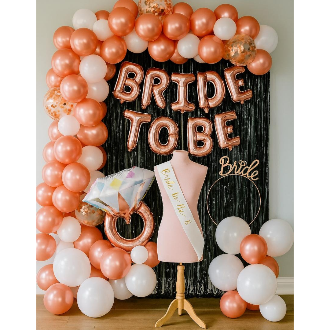 Bride to be Bridal Shower Decoration Theme Set