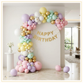 Daisy Pastel Happy Birthday Balloon Decoration Kit | Party Plush Pakistan