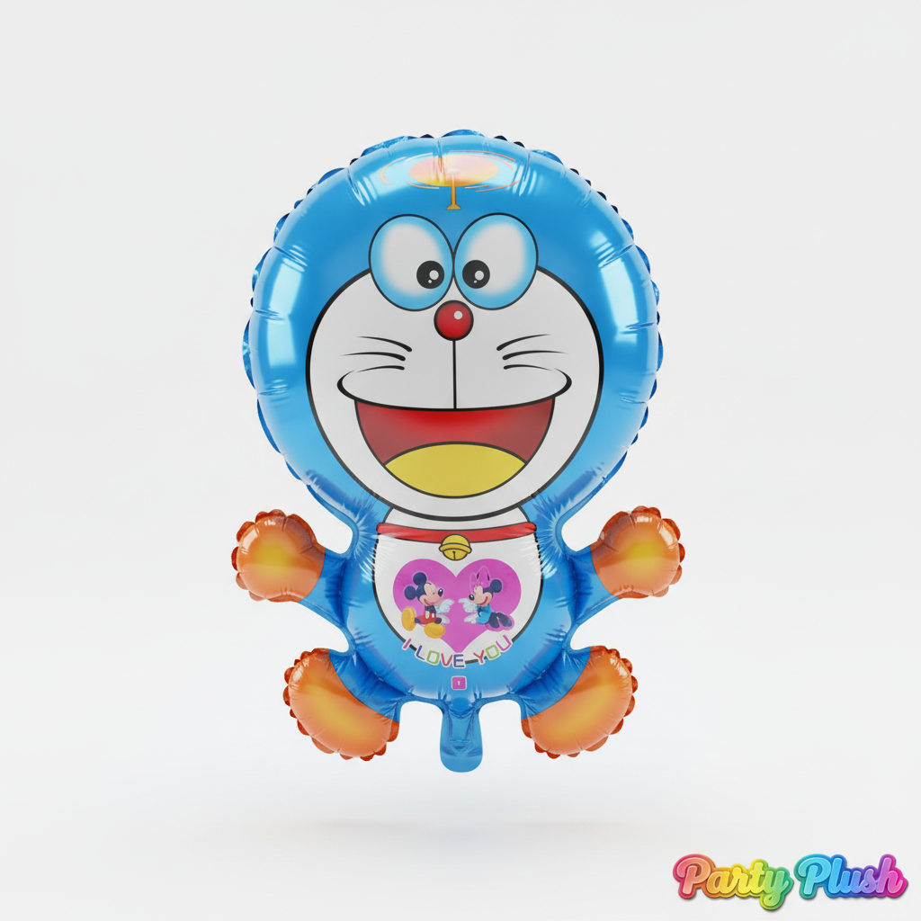 Doraemon Foil Balloon for Kids Birthday Party Decoration | Cartoon Doraemon Balloon | Party Plush