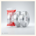 Transparent balloon glue dot roll for balloon decoration and party setup
