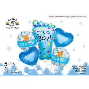 Its a Boy 5 Pcs Decoration Theme Set For Baby Shower Decoration