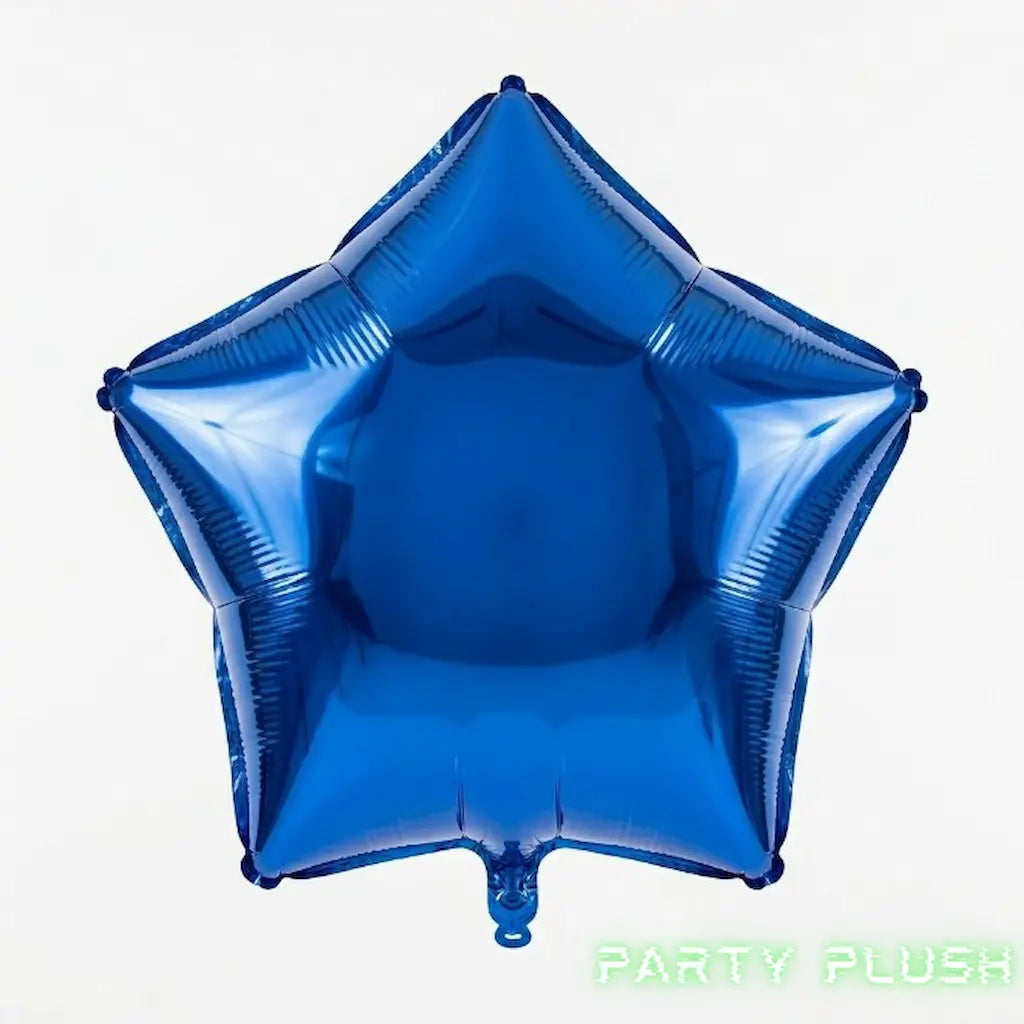 5 Pcs Baby Boy Foil Balloon Set | Pram + Round + Star Shape Mylar Balloons | Baby Shower & Newborn Party Decoration Pakistan