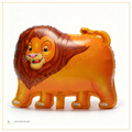 Large lion foil balloon for kids jungle birthday party decoration